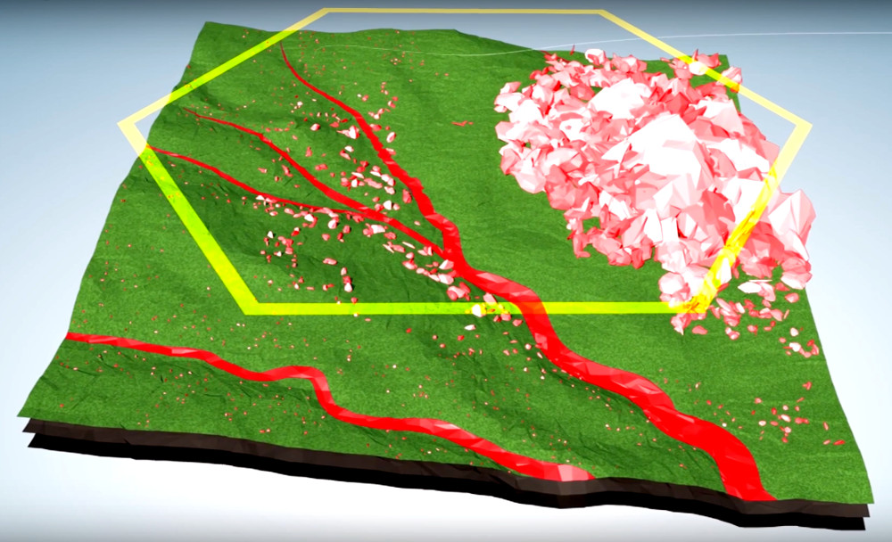 Segmentación del territorio para siembra con drones