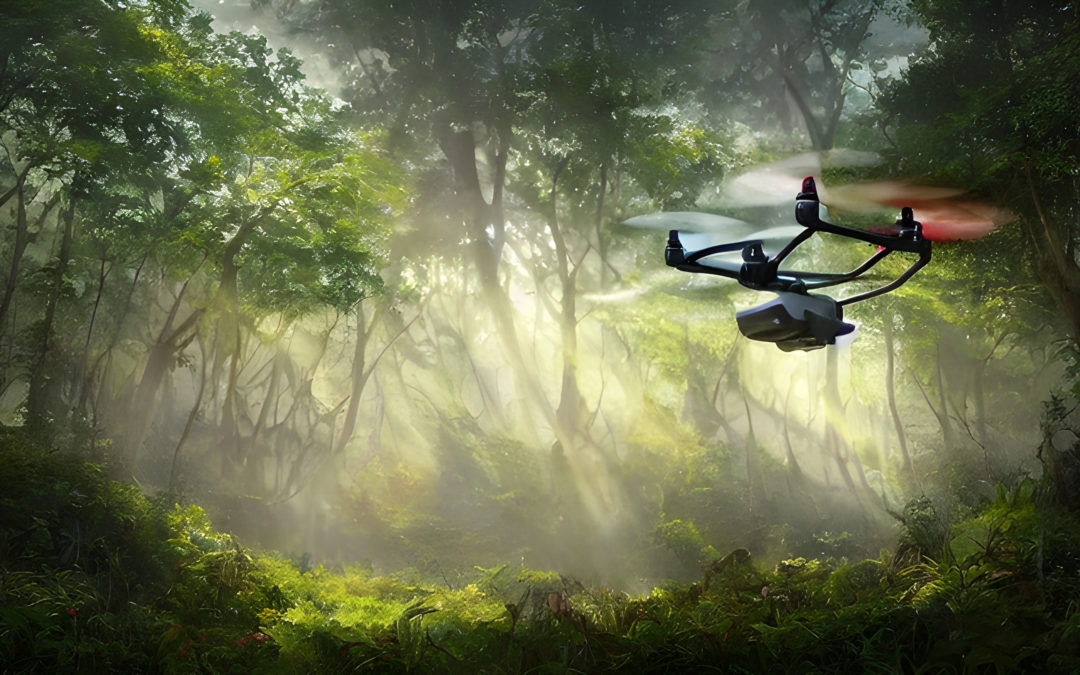 ¿Cómo realizar un proyecto de reforestación a gran escala con drones?